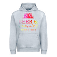 Heather Grey the only bs i need is beer sunshine Urban Hoodie - artisFamous