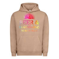 Pigment Burro the only bs i need is beer sunshine Urban Hoodie - artisFamous