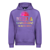 Tulip the only bs i need is beer sunshine Urban Hoodie - artisFamous