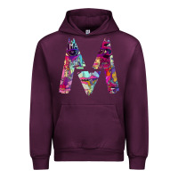 Mauve Wine maroon five Urban Hoodie - artisFamous