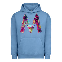 Pigment Pebble Blue maroon five Urban Hoodie - artisFamous