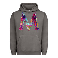 Pigment Tornado maroon five Urban Hoodie - artisFamous