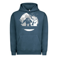 Pigment Midnight Navy bioshock matata Urban Hoodie - artisFamous