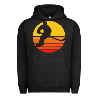 Pigment Black Hockey 1 Urban Hoodie - artisFamous