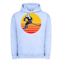 Pigment Grape Ice Hockey 1 Urban Hoodie - artisFamous