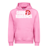 Fuchsia Pink good riddance Urban Hoodie - artisFamous
