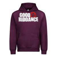 Mauve Wine good riddance Urban Hoodie - artisFamous