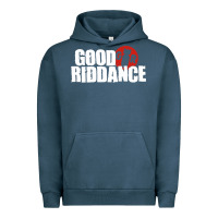 Pigment Midnight Navy good riddance Urban Hoodie - artisFamous