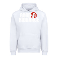 White good riddance Urban Hoodie - artisFamous