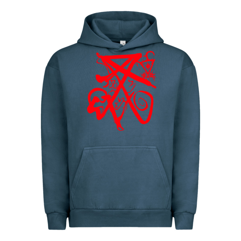 Lucifer Calligraphy 2 Urban Hoodie by artisFamous | Teevron