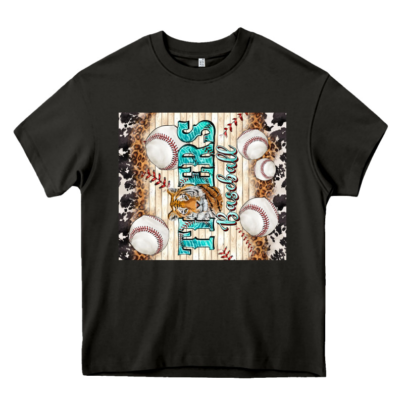 Tigers Baseball With Tiger Heavy Core Tee by TumblerDesignByShophia | Teevron
