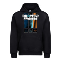 Black dropped frames Urban Hoodie - artisFamous