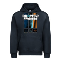 Navy dropped frames Urban Hoodie - artisFamous
