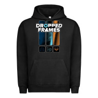 Pigment Black dropped frames Urban Hoodie - artisFamous