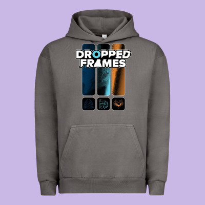 Dropped Frames Urban Hoodie Designed By Artisfamous