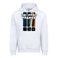 White dropped frames Urban Hoodie - artisFamous