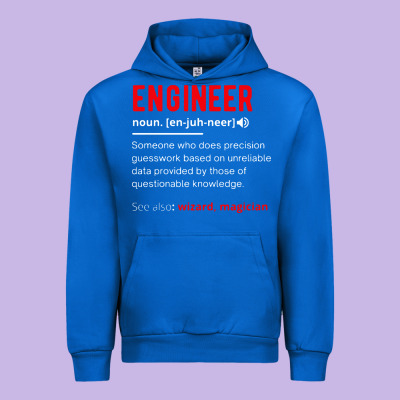 Engineer Definition Urban Hoodie Designed By Artisfamous