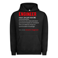 Pigment Black engineer definition Urban Hoodie - artisFamous