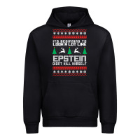 Black epstein didnt kill himself christmas Urban Hoodie - artisFamous