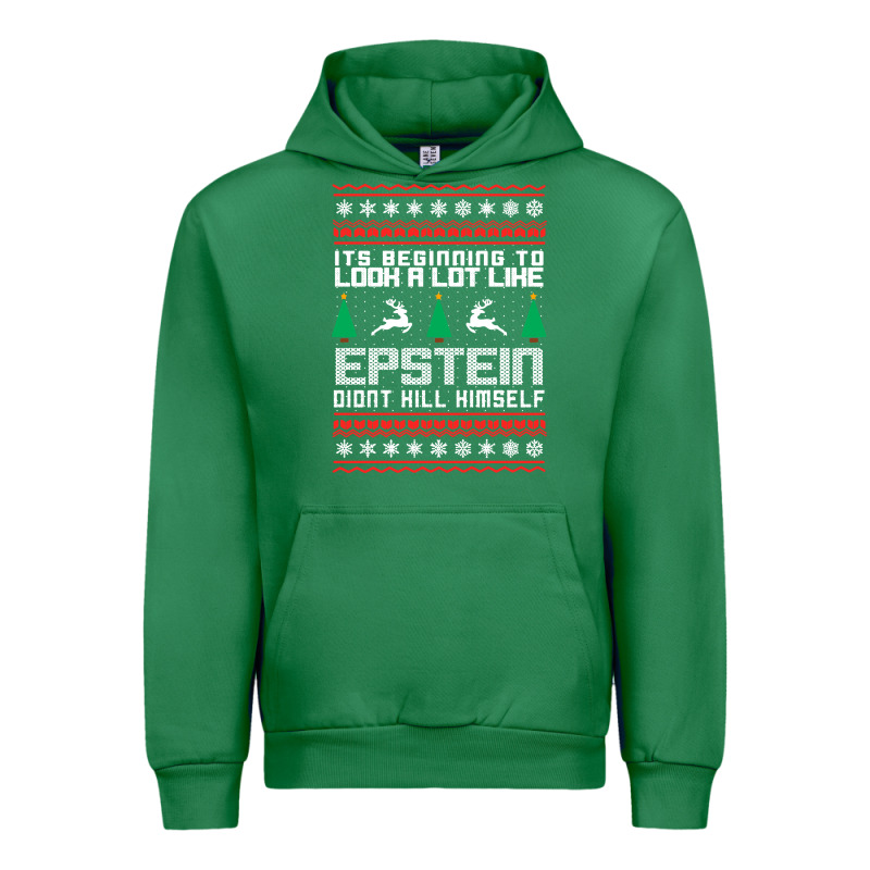 Epstein Didnt Kill Himself Christmas Urban Hoodie by artisFamous | Teevron