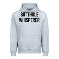 Heather Grey butthole whisperer Urban Hoodie - artisFamous