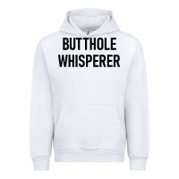 White butthole whisperer Urban Hoodie - artisFamous