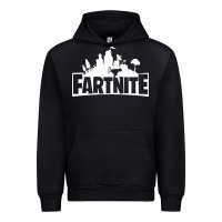 Black fartnite Urban Hoodie - artisFamous