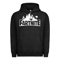 Pigment Black fartnite Urban Hoodie - artisFamous