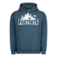 Pigment Midnight Navy fartnite Urban Hoodie - artisFamous