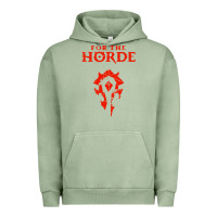 Pigment Oil Green for the horde Urban Hoodie - artisFamous