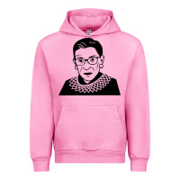 Fuchsia Pink ruth bader ginsburg Urban Hoodie - artisFamous