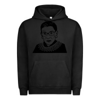 Pigment Black ruth bader ginsburg Urban Hoodie - artisFamous