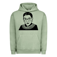 Pigment Oil Green ruth bader ginsburg Urban Hoodie - artisFamous