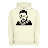 Pigment Pistachio ruth bader ginsburg Urban Hoodie - artisFamous