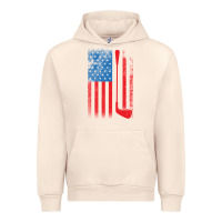 Sandshell Golf with USA Flag Urban Hoodie - artisFamous