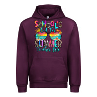 Mauve Wine school's out for summer teacher life Urban Hoodie - RanaPortraitStore