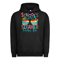 Pigment Black school's out for summer teacher life Urban Hoodie - RanaPortraitStore