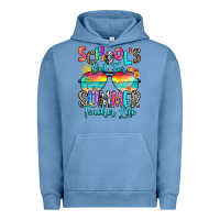 Pigment Pebble Blue school's out for summer teacher life Urban Hoodie - RanaPortraitStore