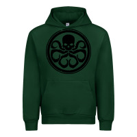 Forest Green hydra Urban Hoodie - artisFamous