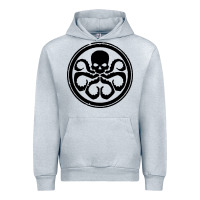 Heather Grey hydra Urban Hoodie - artisFamous