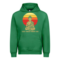 Emerald let that shit go buddha Urban Hoodie - artisFamous