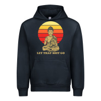 Navy let that shit go buddha Urban Hoodie - artisFamous