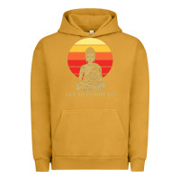 Pigment Peanut Butter let that shit go buddha Urban Hoodie - artisFamous