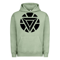 Pigment Oil Green arc reactor   new element Urban Hoodie - artisFamous
