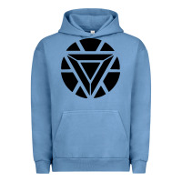 Pigment Pebble Blue arc reactor   new element Urban Hoodie - artisFamous