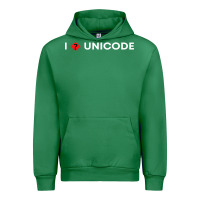 Emerald i � unicode Urban Hoodie - artisFamous