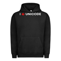I � Unicode Urban Hoodie | Teevron