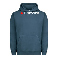 Pigment Midnight Navy i � unicode Urban Hoodie - artisFamous