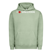 Pigment Oil Green i � unicode Urban Hoodie - artisFamous