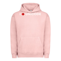 Pigment Salmon i � unicode Urban Hoodie - artisFamous